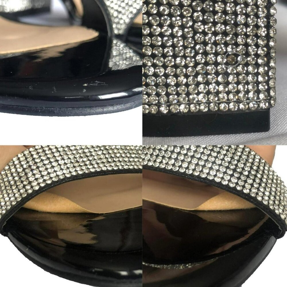 Urban Planet Rhinestone Block Heels - Picture 4 of 5